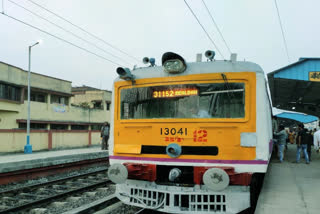Special Local Train Service for HS Exam ETV BHARAT