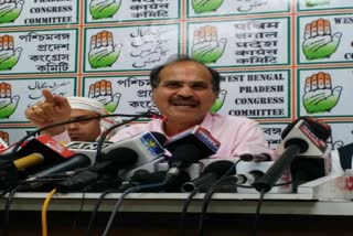 Adhir Ranjan Chowdhury exchanged words with Union Health Minister Mansukh Mandaviya over Adenovirus spread in West Bengal