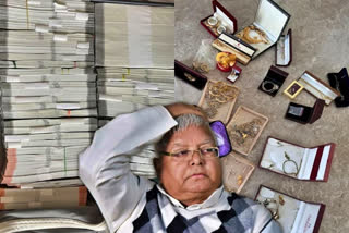 Rs 1 Crore Cash and huge amount of Gold Seized during ED Raid on Lalu Prasad Yadav family