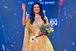 Sushmita Sen walks ramp