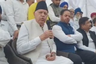 National Conference President Farooq Abdullah