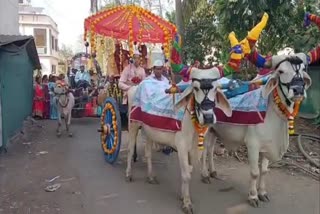 Marriage Season: યુવાને આદિવાસી પરંપરા મુજબ લગ્ન કર્યા, બળદગાડામાં બેસી દુલ્હન લેવા પહોંચ્યા વરરાજા