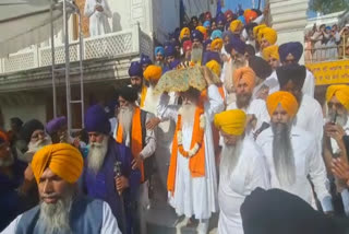 On the occasion of the martyrdom centenary of Akali Baba Phula Singh, Nagar Kirtan was performed from Akal Takht Sahib.