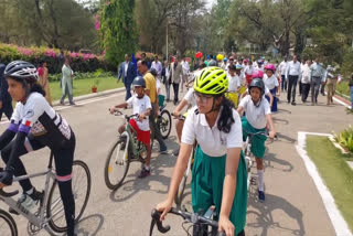 A cycling club formed as part of Hyderabad Public School's centenary celebrations