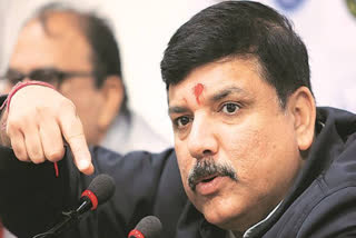 AAP MP Sanjay Singh said - PM Modi's slogan 'You give me drugs, I will give you wheat'