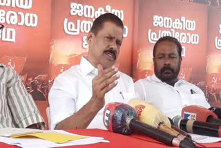 CPM state secretary MV Govindan  MV Govindan  MV Govindan press meet  സി പി എം സംസ്ഥാന സെക്രട്ടറി എം വി ഗോവിന്ദൻ  എം വി ഗോവിന്ദൻ  gautham adani  brahmapuram fire  kerala news  political news