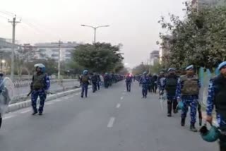 G20 Summit 2023, Amritsar Police, Flag March, Amritsar