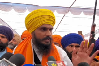 Amritpal Singh gave a statement against Raja Waring in Mukartsar Sahib