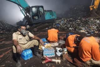 Brahmapuram plant fire  ബ്രഹ്മപുരം  മീഥൈൽ വാതകം  ബ്രഹ്മപുരം മാലിന്യ പ്ലാന്‍റ്  ബ്രഹ്മപുരം മാലിന്യ പ്ലാന്‍റ് new updates  മാലിന്യം  കൊച്ചി  കോർപ്പറേഷന്‍  ബ്രഹ്മപുരം മാലിന്യ പ്ലാന്‍റ് തീ