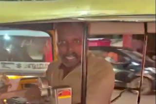 Argument on speaking Kannada and Hindi  Argument on speaking Hindi  Hindi speaking quarrels  Argument between woman and auto driver  യാത്രക്കാരിയോട് ദേഷ്യപ്പെട്ട് ഓട്ടോ ഡ്രൈവര്‍  ഓട്ടോ ഡ്രൈവര്‍  ഓട്ടോറിക്ഷ ഡ്രൈവര്‍  കന്നഡ  ഹിന്ദി  കര്‍ണാടക