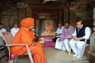 Himant Biswa Sarma visits Gavi Math in Koppal
