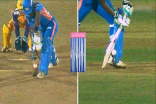 WPL DRS Controversy  Mumbai Indians vs UP Warriorz highlights  Mumbai Indians  UP Warriorz  Hayley Matthews  Sophie Ecclestone  WPL 2023  വനിത പ്രീമിയര്‍ ലീഗ്  മുംബൈ ഇന്ത്യന്‍സ്  വനിത ഐപിഎല്‍ റിവ്യൂ വിവാദം  യുപി വാരിയേഴ്‌സ്  സോഫി എക്ലെസ്‌റ്റോണ്‍  ഹെയ്‌ലി മാത്യൂസ്