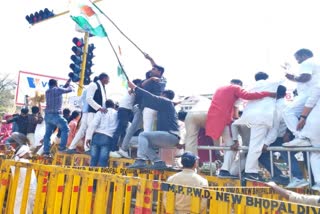 MP Congress protest