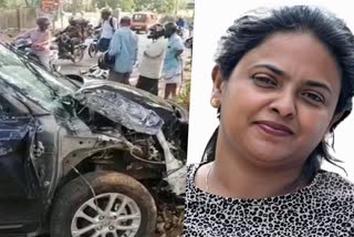 nurse died in accident  kottayam news  kerala news  കോട്ടയം  കോട്ടയം  റോഡപകടത്തിൽ നഴ്‌സിന് ദാരുണാന്ത്യം  മരിച്ചത് ജസ്റ്റി റോസ്  Justi rose  accident news