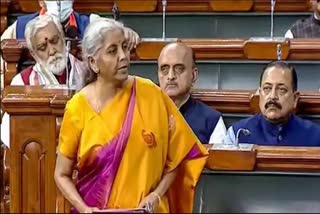 FM Sitharaman presents Jammu and Kashmir budget in Lok Sabha