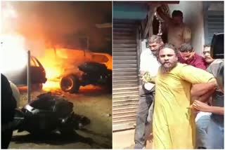 Firefollowup  Valapatnam police station  man who set fire to vehicles in Valapatnam  man arrested for setting fire on vehicles  kannur news  malayalam news  വളപട്ടണം പൊലീസ് സ്റ്റേഷൻ  വാഹനങ്ങൾക്ക് തീ ഇട്ട സംഭവം  വാഹനങ്ങൾക്ക് തീ ഇട്ട പ്രതി പൊലീസ് പിടിയിൽ  കണ്ണൂർ വാർത്തകൾ  മലയാളം വാർത്തകൾ  കോരള വാർത്തകൾ  പൊലീസ് സ്റ്റേഷൻ വളപ്പിൽ വാഹനങ്ങൾക്ക് തീ ഇട്ടു  വളപട്ടണം  fire on vehicles  പൊലീസ് പിടിച്ചെടുത്ത വാഹനങ്ങൾക് തീയിട്ടത്  ചാണ്ടി ഷെമീം  അഗ്നിക്ക് ഇരയാക്കി  തീ ഇട്ടു