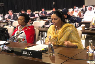 MP Diya Kumari appeals gender equality in IPU parliament 146th assembly meeting in Bahrain