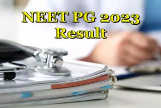 NEET PG 2023 Result Out