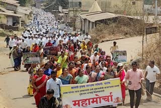 Farmers March In Patan