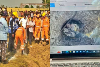 7-year-old child falls in 60-foot-deep borewell in Madhya Pradesh's Vidisha, rescue operation continues