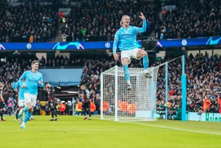 Haaland sets Man City record  Champions League record  manchester city vs rb leipzig  Champions League news  UCL news  sports  എർലിങ് ഹാലണ്ട്  UEFA Champions League  മാഞ്ചസ്റ്റർ സിറ്റി  പെപ്‌ ഗ്വാർഡിയോള