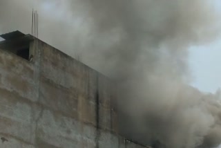 fire in general store