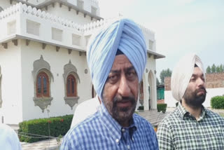 Senior officers met the parents of Sidhu Moosewala at Mansa