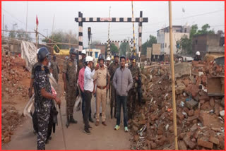 Attack on police in Bokaro