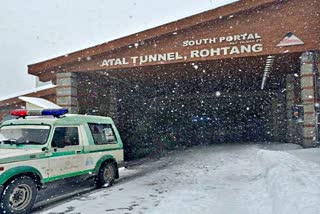 Snowfall in Lahaul Spiti