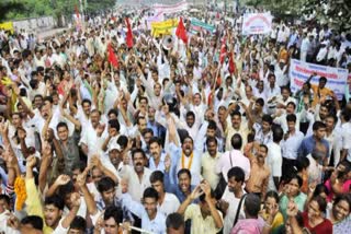 Niyojit Teachers Protest