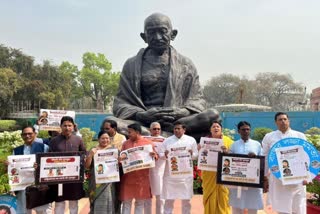 BJP Protest in Parliament against TMC over WB Recruitment Scam