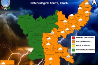 Orange alert issued for hailstorm in 14 districts of Jharkhand