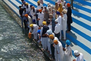 The family of deceased Nihang Pradeep Singh reached Kiratpur Sahib of Ropar