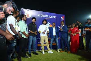 Telugu Star Nani in Television Cricket Premier League 2