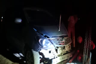 Union Minister Sadhvi Niranjana Jyoti's car met an accident near Vijayapur