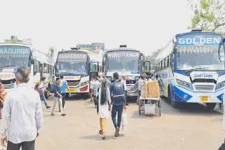 bus traffic returned to normal