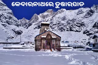 Kedarnath Snowfall