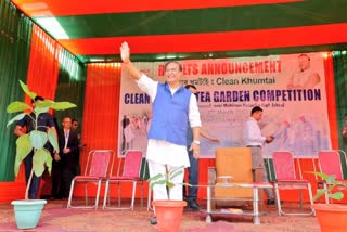 CM Himanta Biswa Sarma in Golaghat