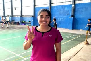 Badminton player Aakarshi Kashyap