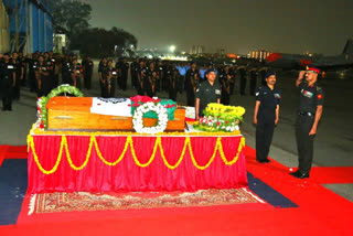 Lt Col VVB Reddy's mortal remains moved to his residence