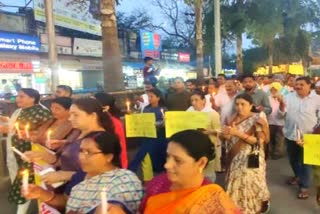 Bilaspur candle march