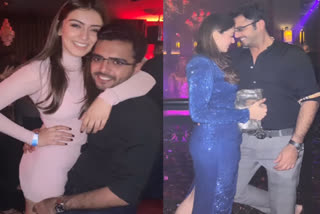 Hansika on Sohael Birthday