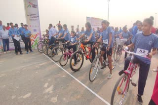 पटना में खेलो इंडिया के तहत साइकिलिंग प्रतियोगिता
