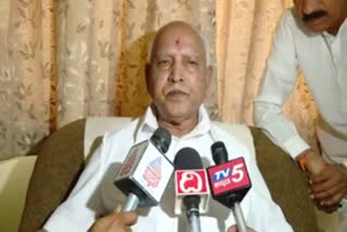 Former CM B S Yadiyurappa