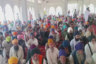 People in Bathinda protested against the action taken against Amritpal