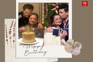 Karan Johar heart warming note on Mother Hiroo Johar Birthday