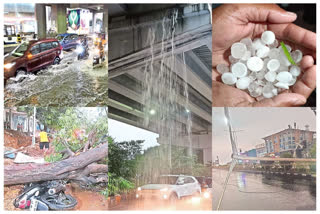 Heavy rains in Telangana