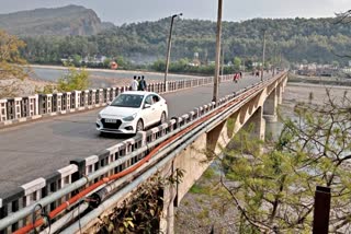 Yamuna bridge in Paonta Sahib