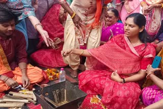 BJP Leader Shanu Yadav did sadbuddhi Yagya in Alwar