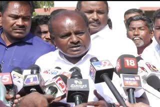 HD Kumaraswamy reaction on bjp